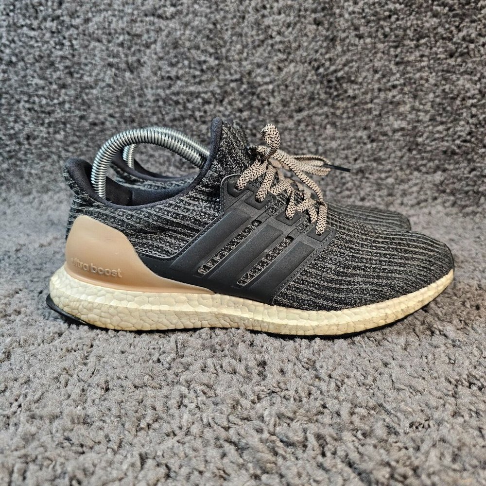 Adidas Ultraboost Shoes Womens 9 Black Running Sneakers  Atheltic BB6151
